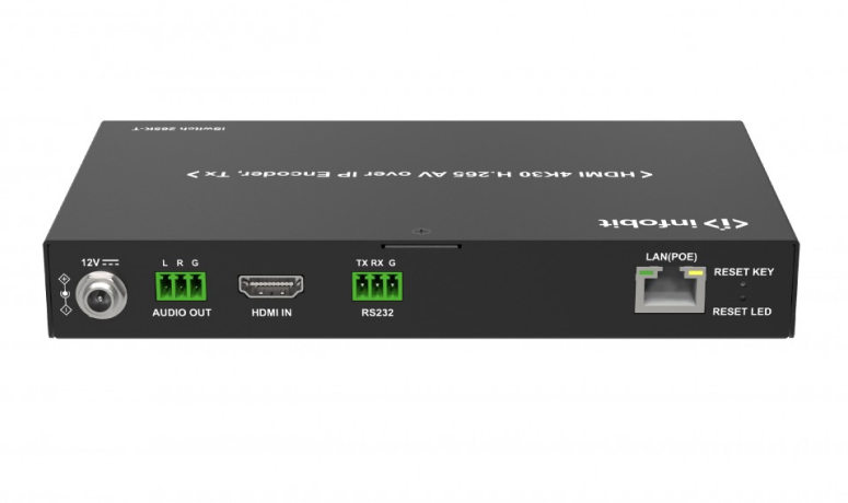 Кодер видеосигнала Infobit iSwitch 265K-T HDMI 4K30 H.265 AV over IP